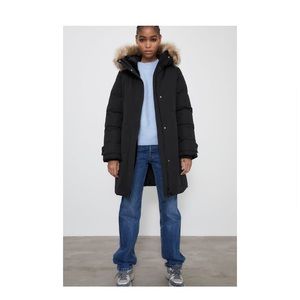 WATER REPELLENT LONG PADDED PARKA